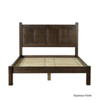 Wood Panel Platform Bed
