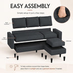 L-Shaped Sectional Sofa