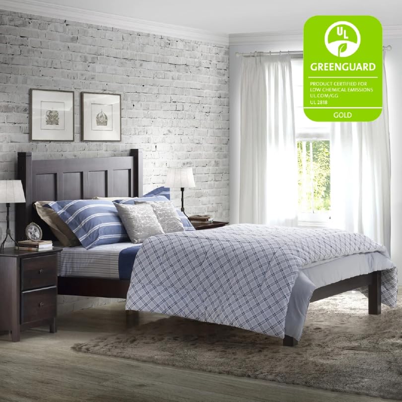 Wood Panel Platform Bed