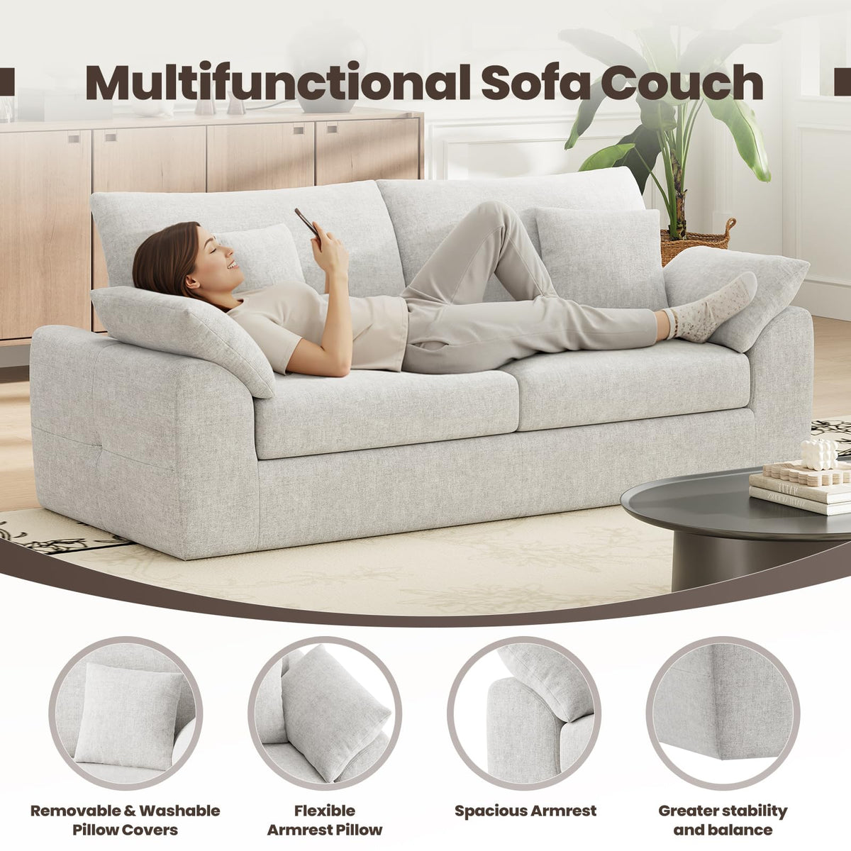 Cloud Boneless Sofa