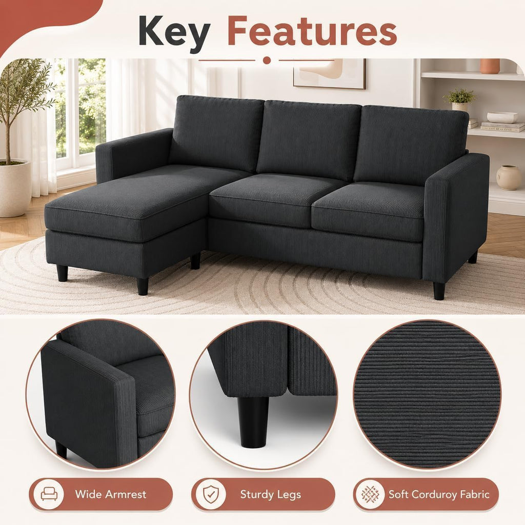 L-Shaped Sectional Sofa