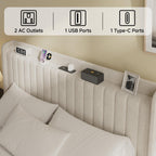 King Velvet Bed