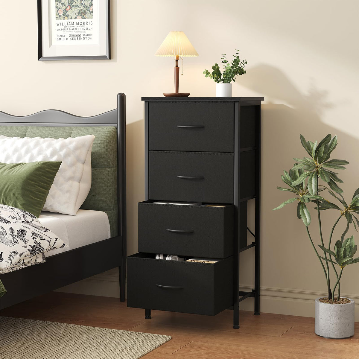 4 Drawer Storage Cabinet