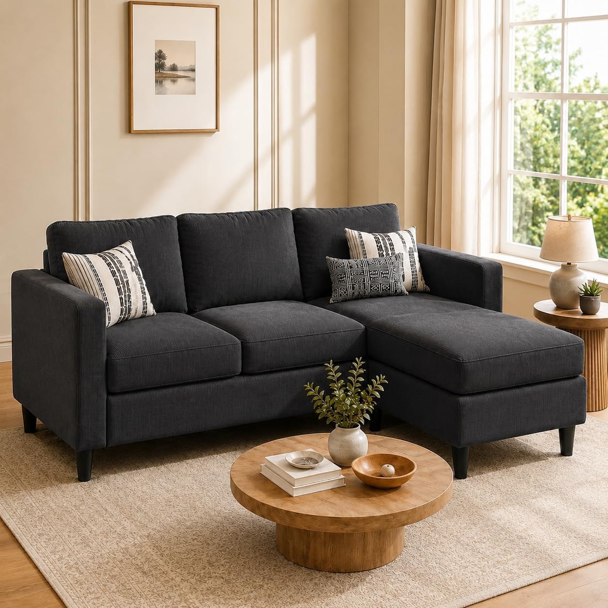 L-Shaped Sectional Sofa