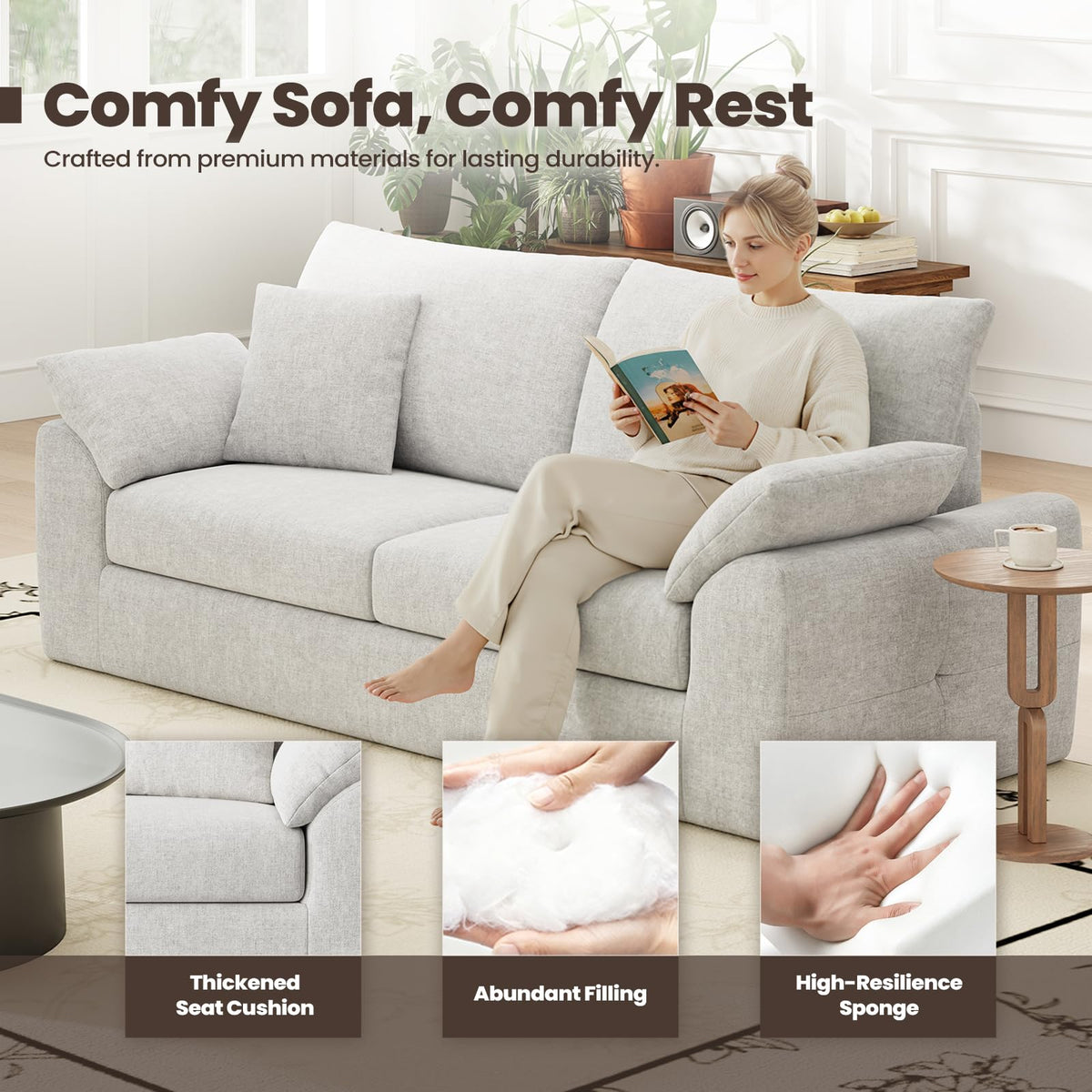 Cloud Boneless Sofa