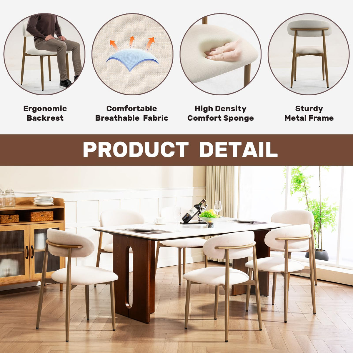 Dining Chairs Set of 4