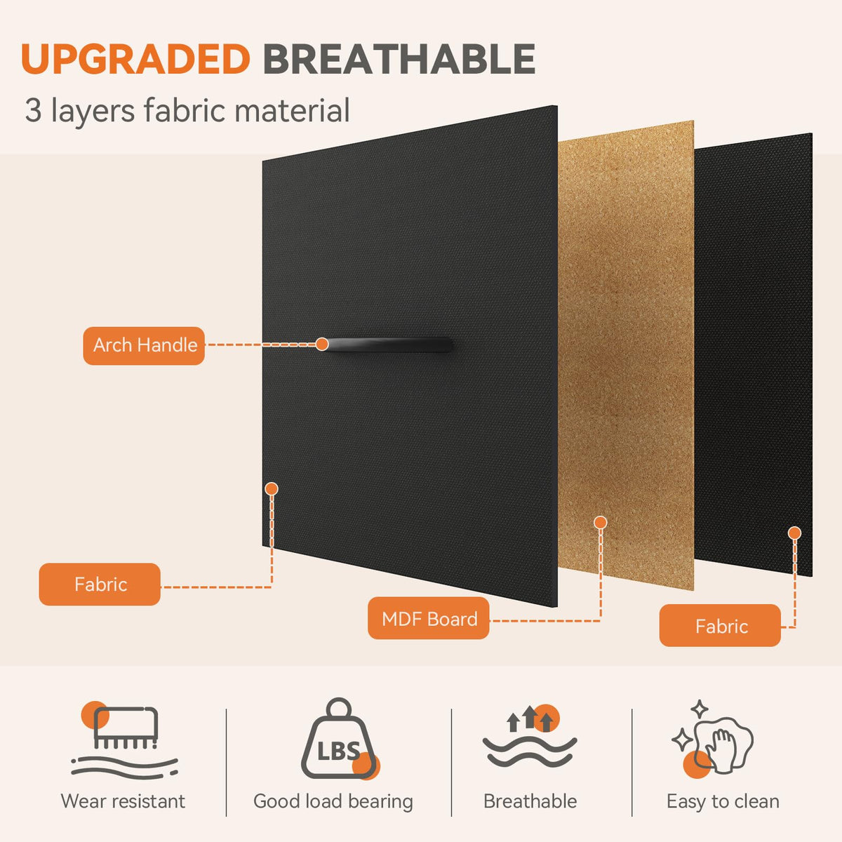 4 Drawer Storage Cabinet