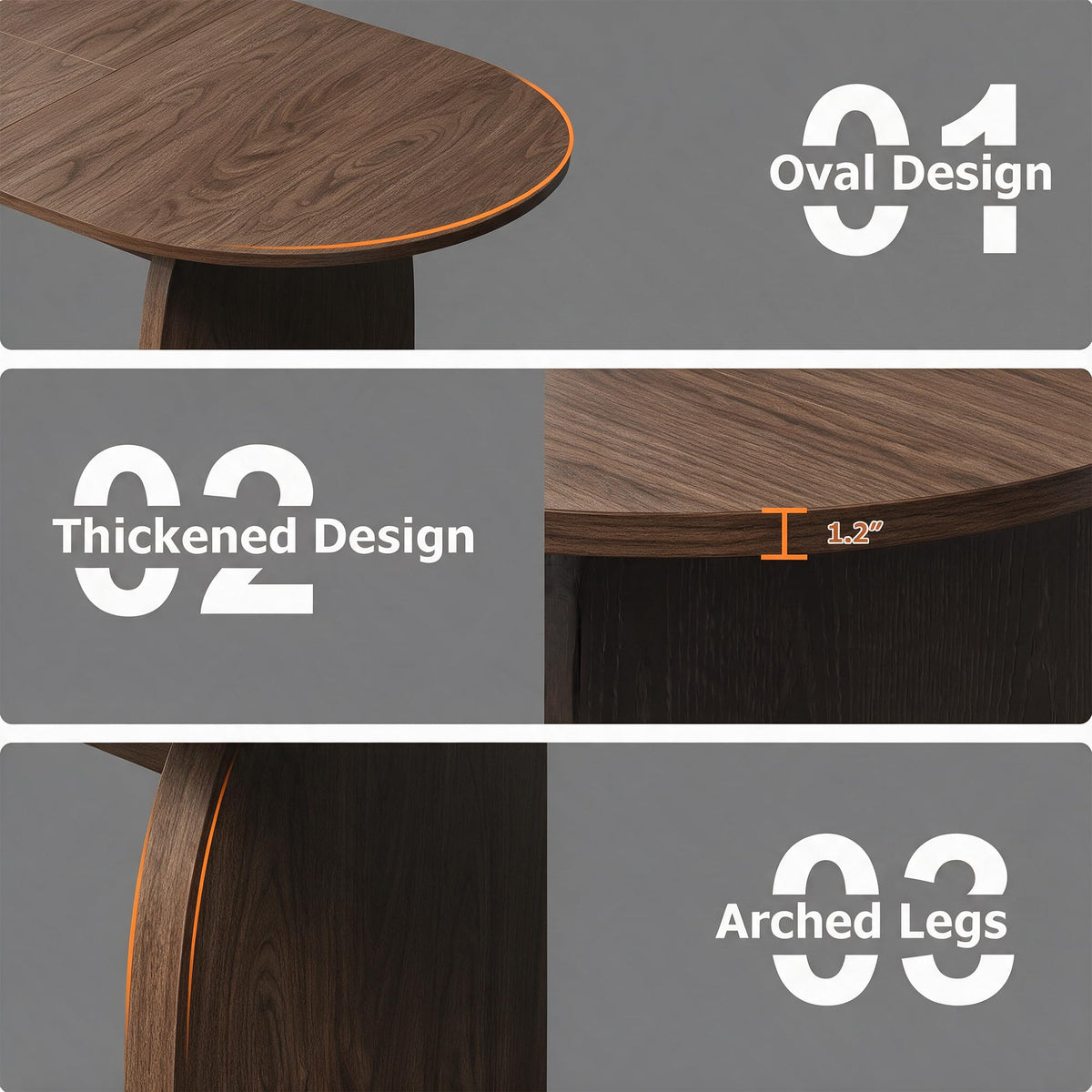 Extendable Oval Dining Table