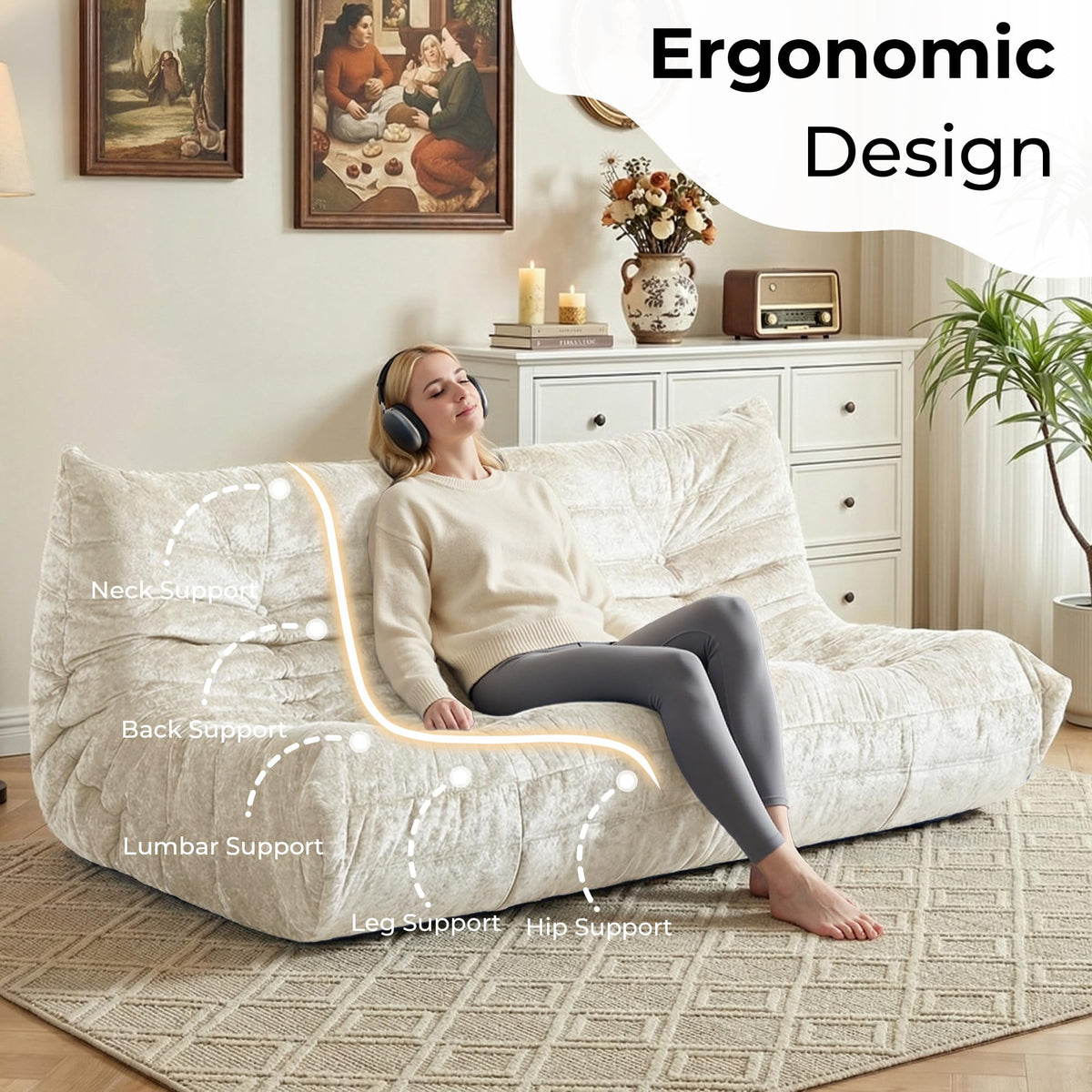 Lazy Sofa for Adults