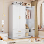 Metal Wardrobe Closet