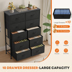 Black Dresser for Bedroom
