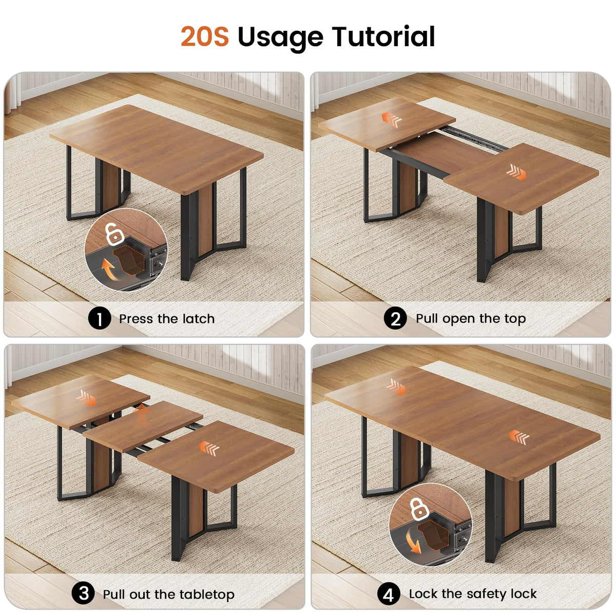 5-Piece Dining Table Set