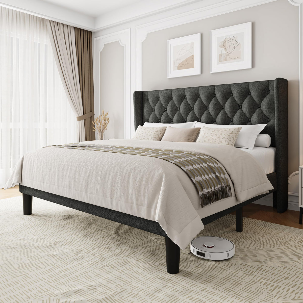 King Size Platform Bed