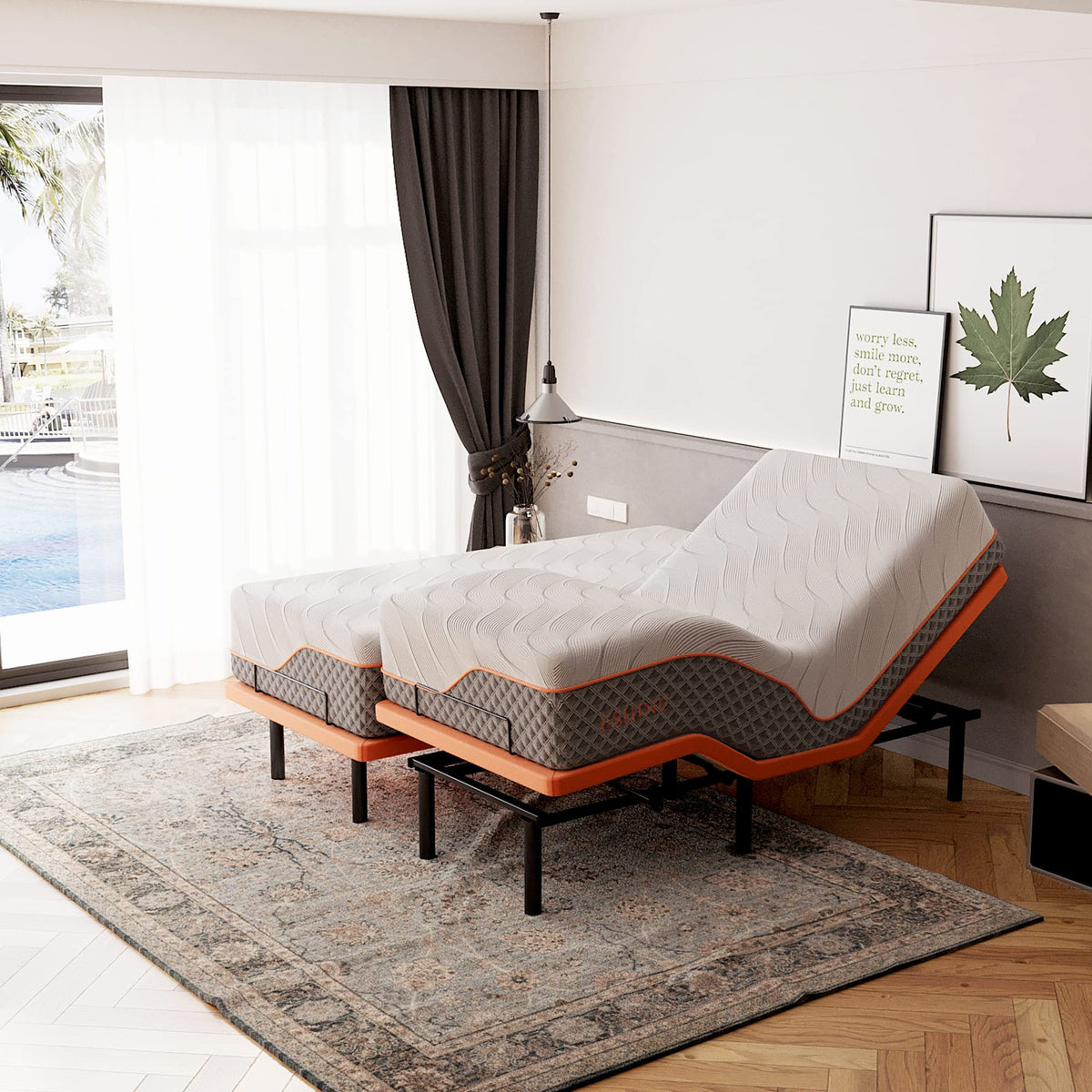 Split King Adjustable Bed