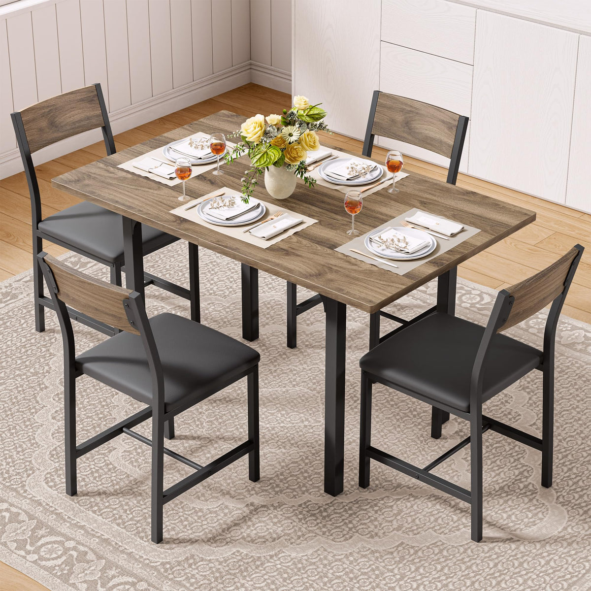 Dining Table Set for 4